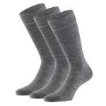 Apollo Merinowollen Sokken 3-pack Medium Grey Melange