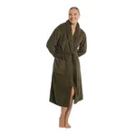 Ten Cate Badjas Dames Teddy Forest Mist