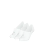 Calvin Klein Footies Dames Mid Cut 3-pack Wit