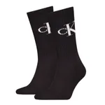 Calvin Klein Sokken Heren Monogram 2-pack Zwart