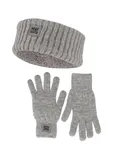 Heatkeeper Dames Winter Set - Hoofband + Handschoenen - Grey