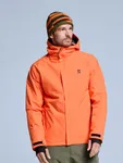 Poederbaas Ski-jas Heren Arctic 2L Insulated Oranje