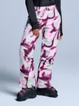 Poederbaas Skibroek Dames Arty 2L Insulated Tie Dye Pink Multi