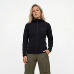 Poederbaas Outdoor Vest Dames Merinowol Zwart