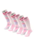 Poederbaas Skisokken Dames 6-pack Powder Rose