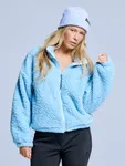 Poederbaas Fluffy Jacket Dames Four Seasons Ice Blue