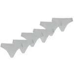 Puma Dames Strings Invisible Cotton 6-pack Light Grey Melange