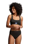 Puma Bikinibroekje Ribbed High Waist Brief Black Combo