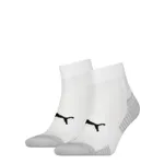 Puma Sport Cushioned Quartersokken 2-pack Wit