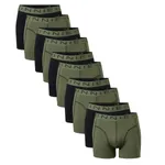 Vinnie-G Boxershorts 10-pack Black / Forest Green Combo