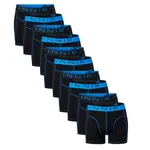 Vinnie-G Boxershorts 10-pack Black/Blue Stitches
