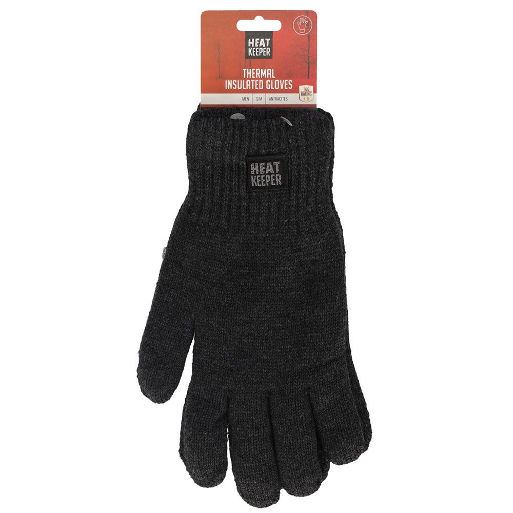 Heatkeeper Thermo Handschoenen Heren Antraciet
