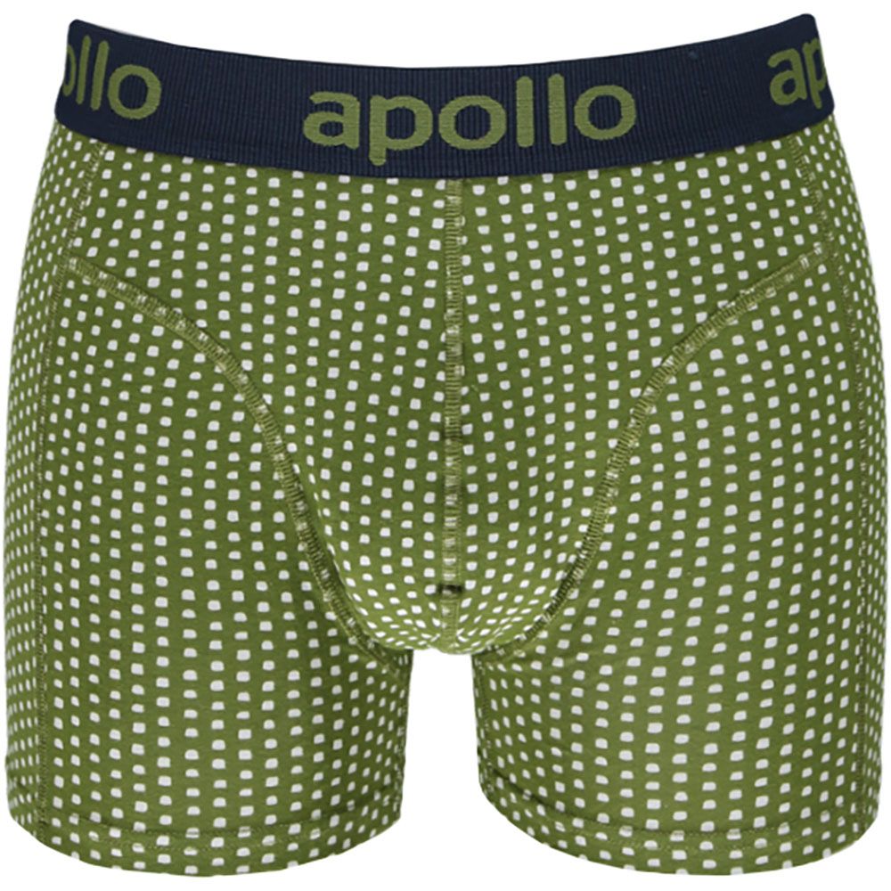 Apollo Boxershorts Heren Blue / Green Print 3-pack
