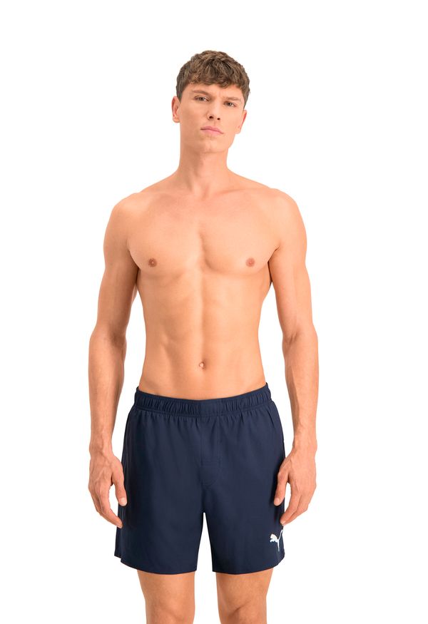 Puma Zwembroek Mannen Mid Shorts Navy