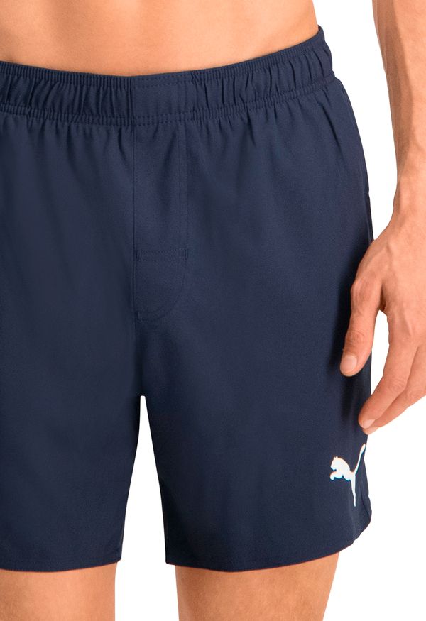 Puma Zwembroek Mannen Mid Shorts Navy