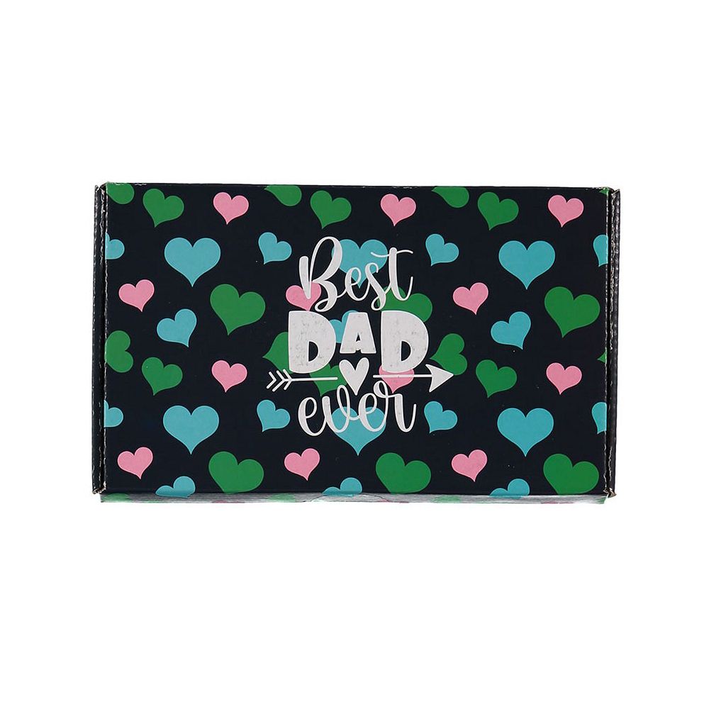 Apollo Vaderdag Cadeau Sokken Giftbox Best Dad Ever met gratis wenskaart