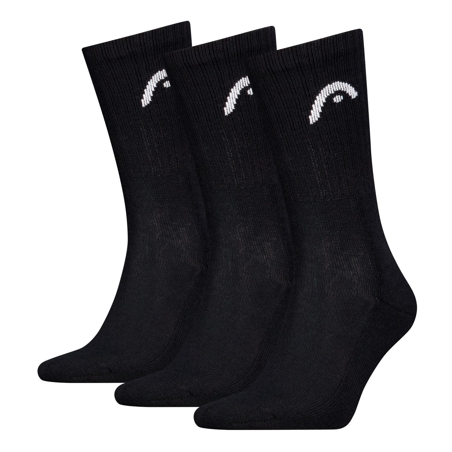 HEAD Sportsokken Training 3-pack Zwart
