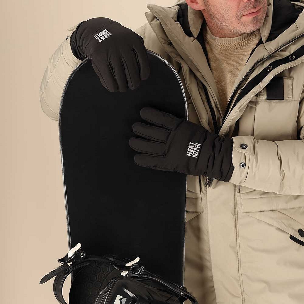 Heatkeeper Heren Thermo Handschoenen Plus Zwart