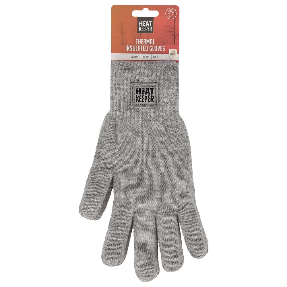 Heatkeeper Thermo Handschoenen Dames Grey