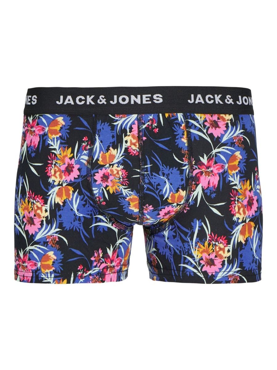 Jack & Jones Boxershorts JACBOTANIC 2-pack Zwart