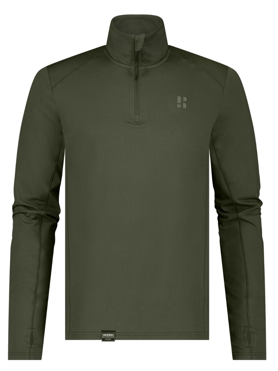 Poederbaas Midlayer Pully Heren Four Seasons Lightweight Groen