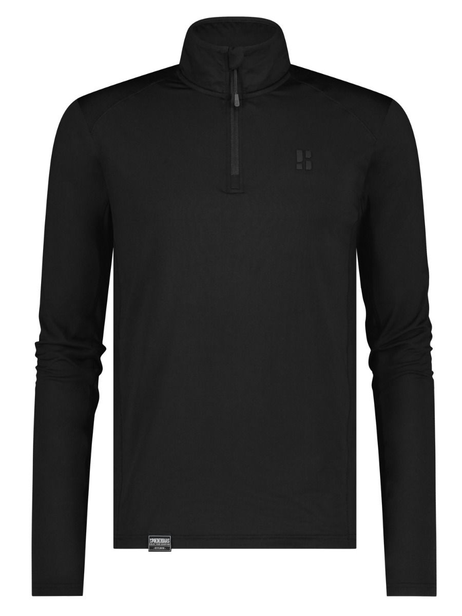 Poederbaas Midlayer Pully Heren Four Seasons Lightweight Zwart
