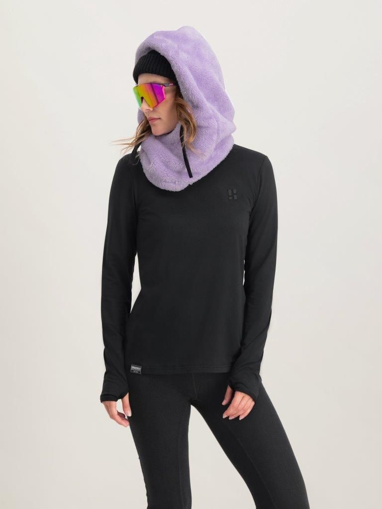 Poederbaas Four Seasons Lightweight Longsleeve Dames Zwart
