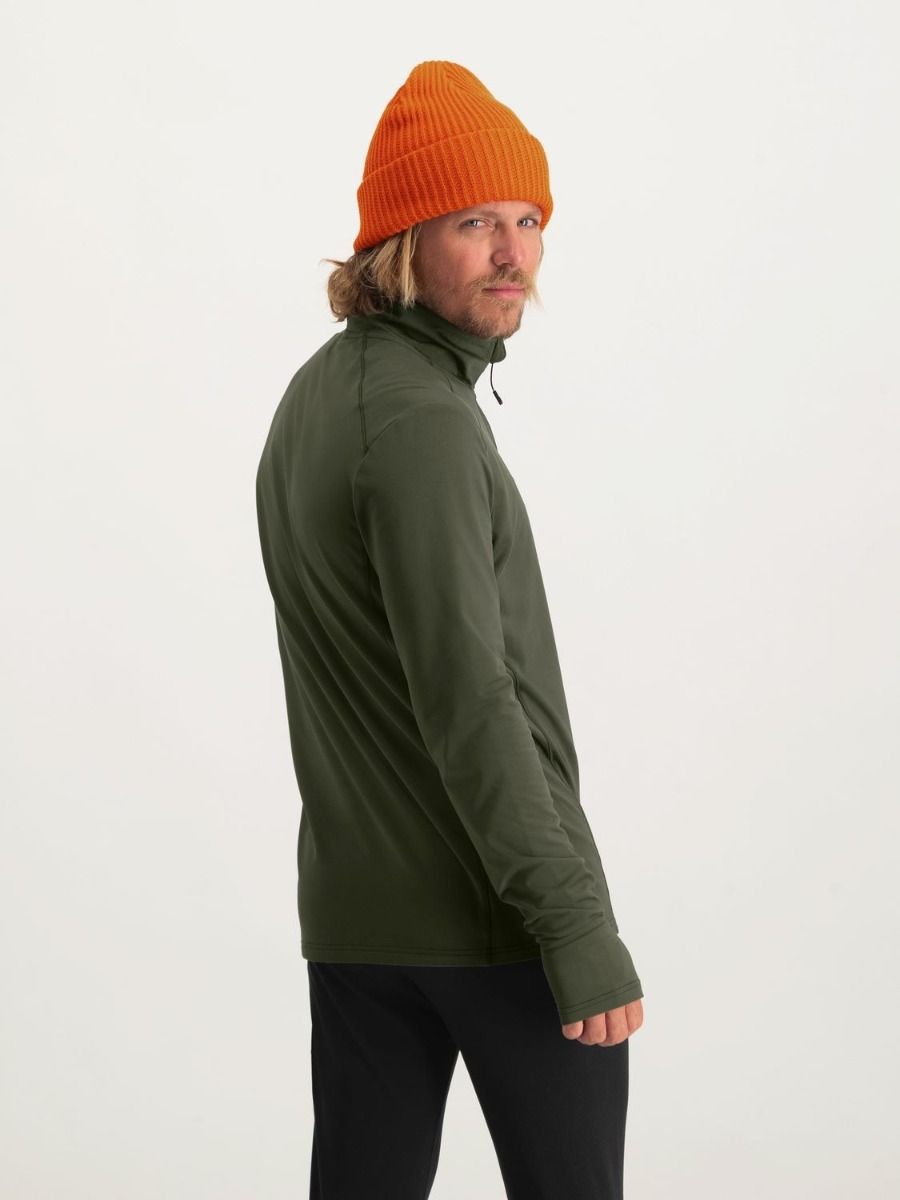 Poederbaas Midlayer Pully Heren Four Seasons Lightweight Groen