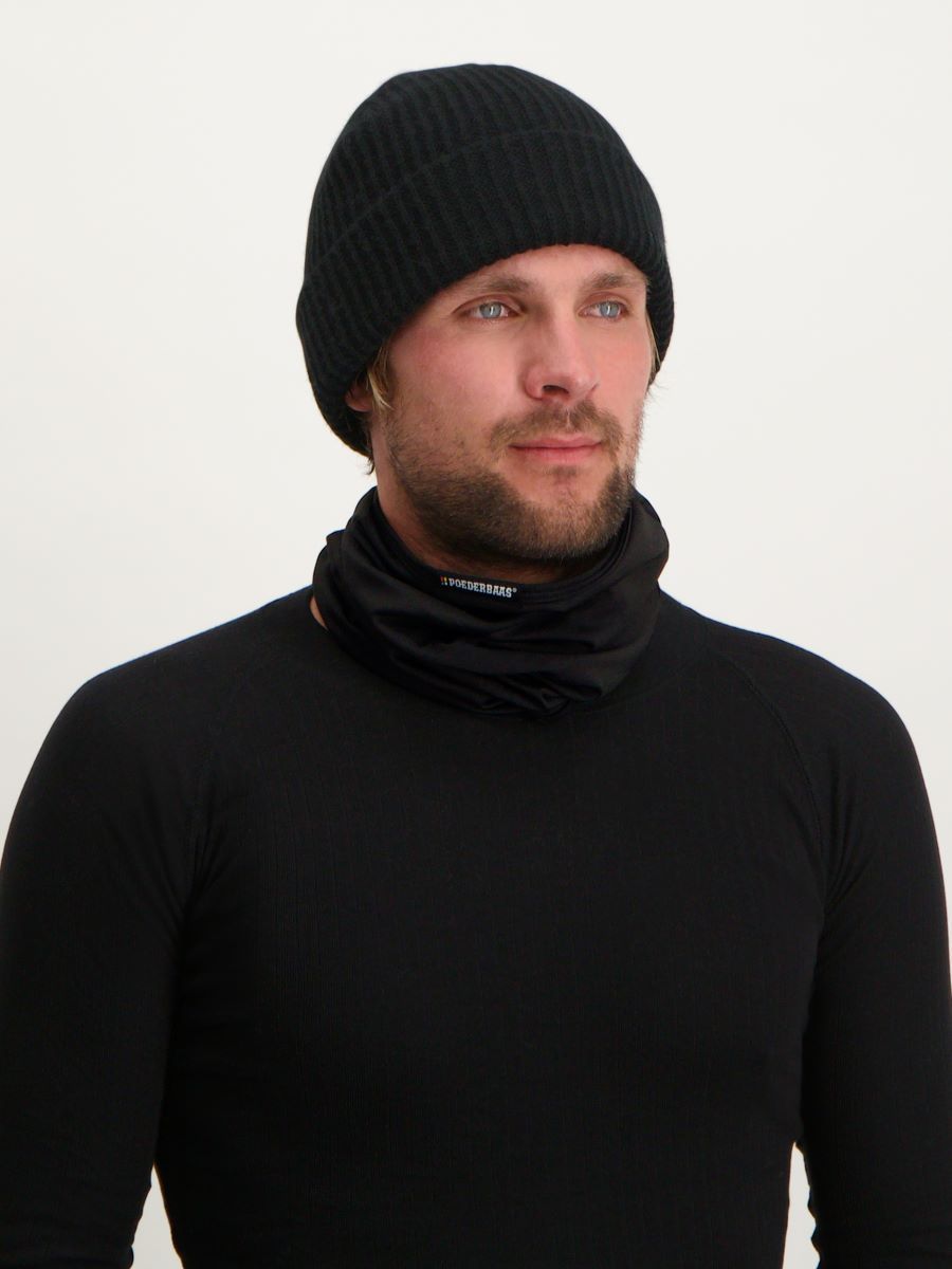 Poederbaas Nekwarmer Sport Zwart