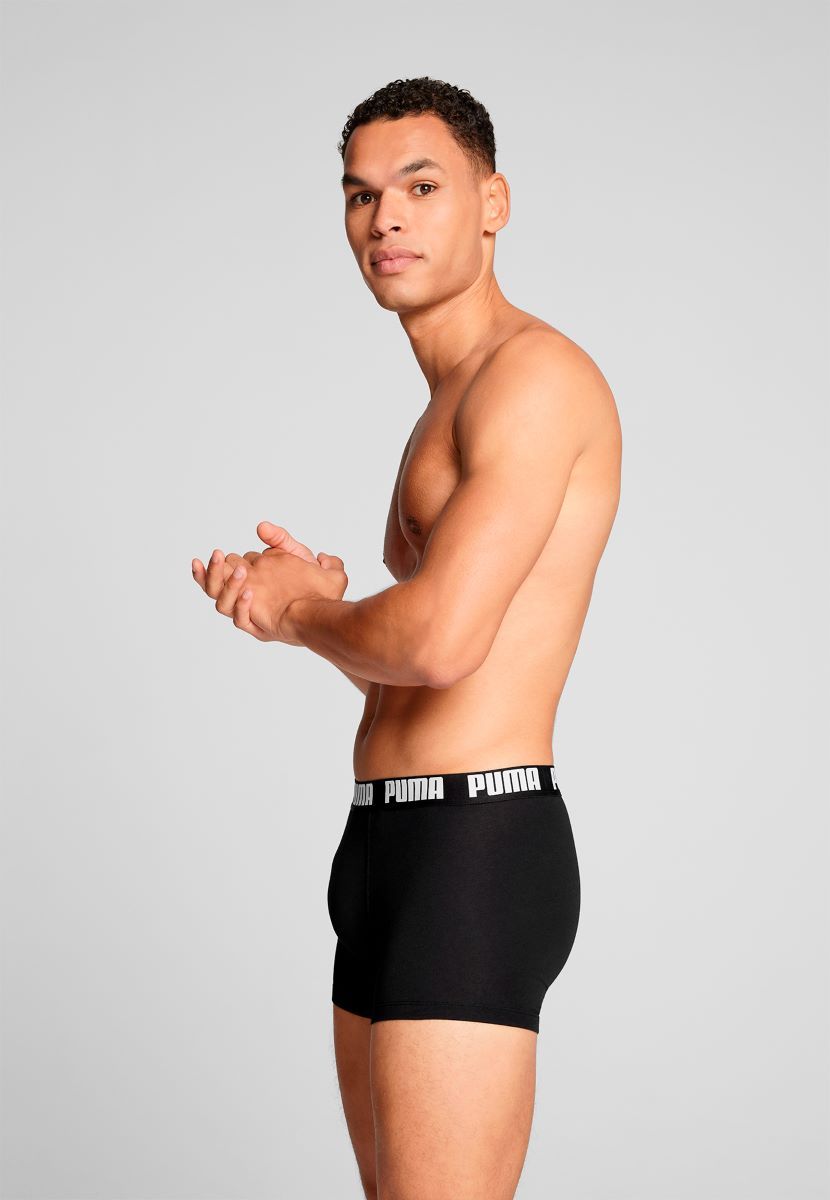 Puma Boxershorts Everyday Basic 2-pack Black / Black