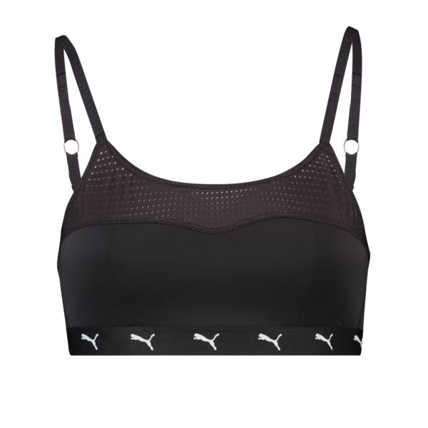 Puma Padded Sport Top Dames Zwart
