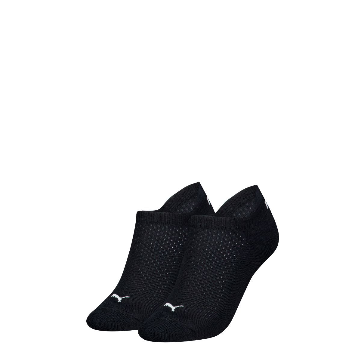 Puma Sneakersokken Dames Cushioned 2-pack Zwart