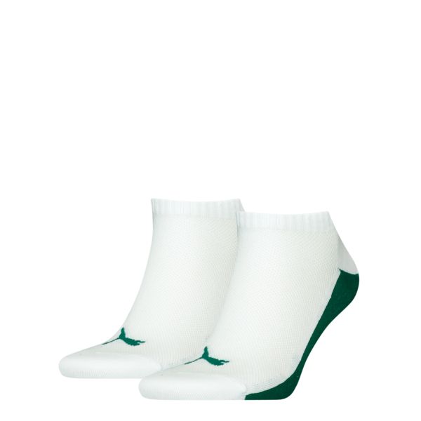 Puma Sneakersokken Heren Back Logo 2-pack Retro Groen