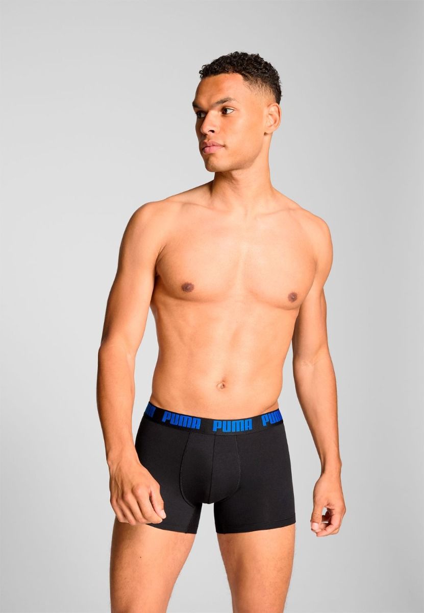 Puma Boxershorts 8-pack Black / Blue / Grey Melange
