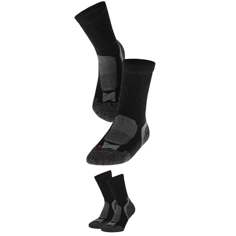 Xtreme Hiking Sokken Wol 6-pack Multi Black