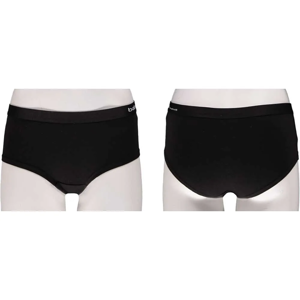 Apollo Hipsters Dames Bamboo Basic Zwart 2-pack