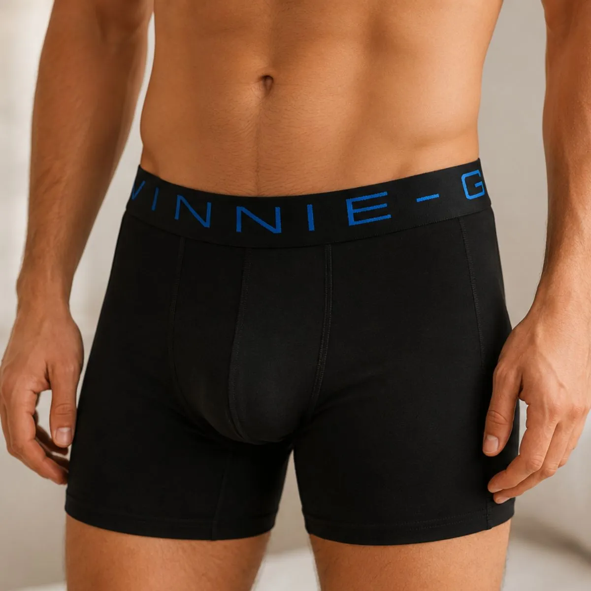 Vinnie-G Boxershorts 2-pack Black/Blue