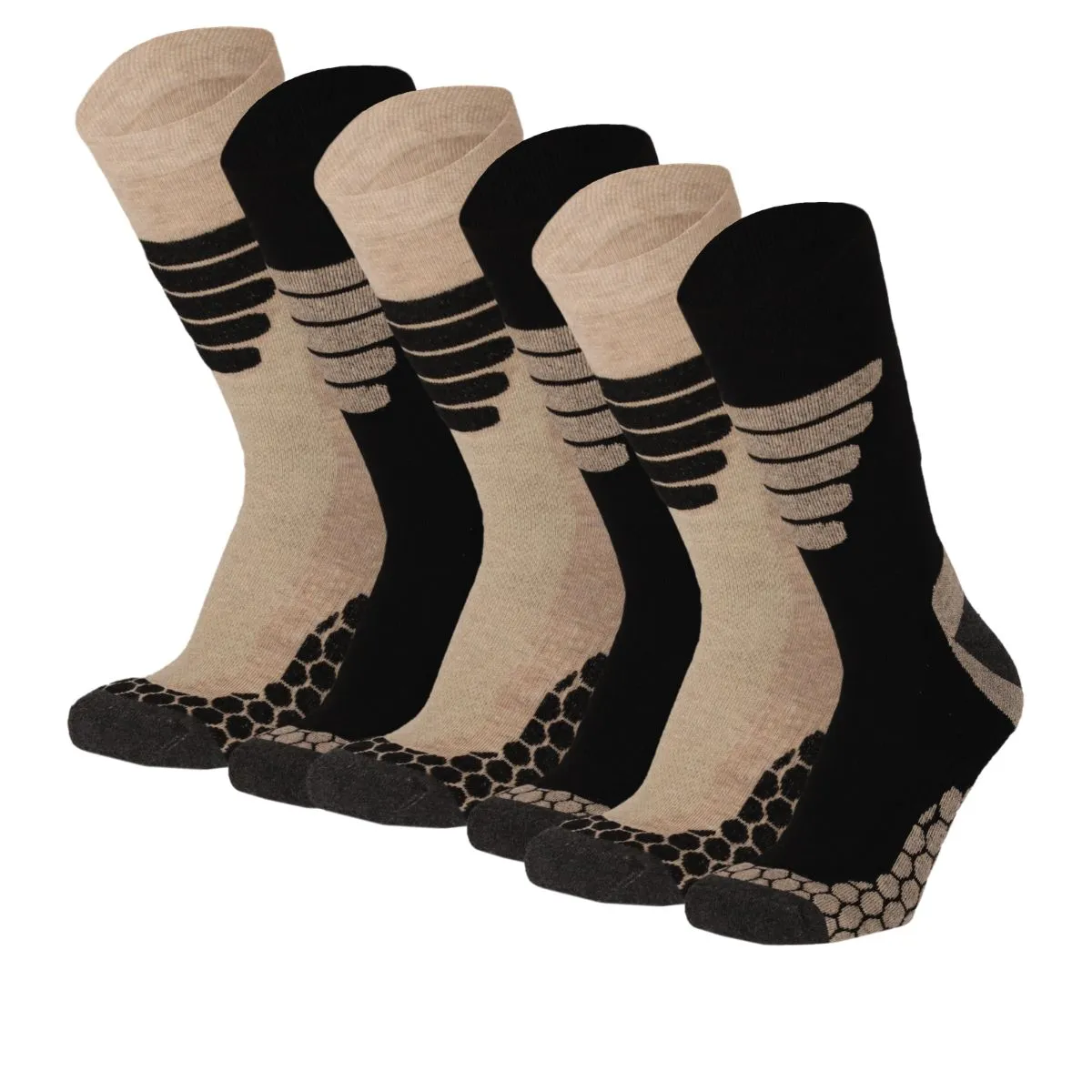 Xtreme Wandelsokken 6-pack Multi Beige