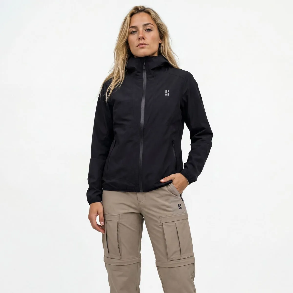 Poederbaas Outdoorjas Dames SOLX Multi Sport 2.5L Zwart