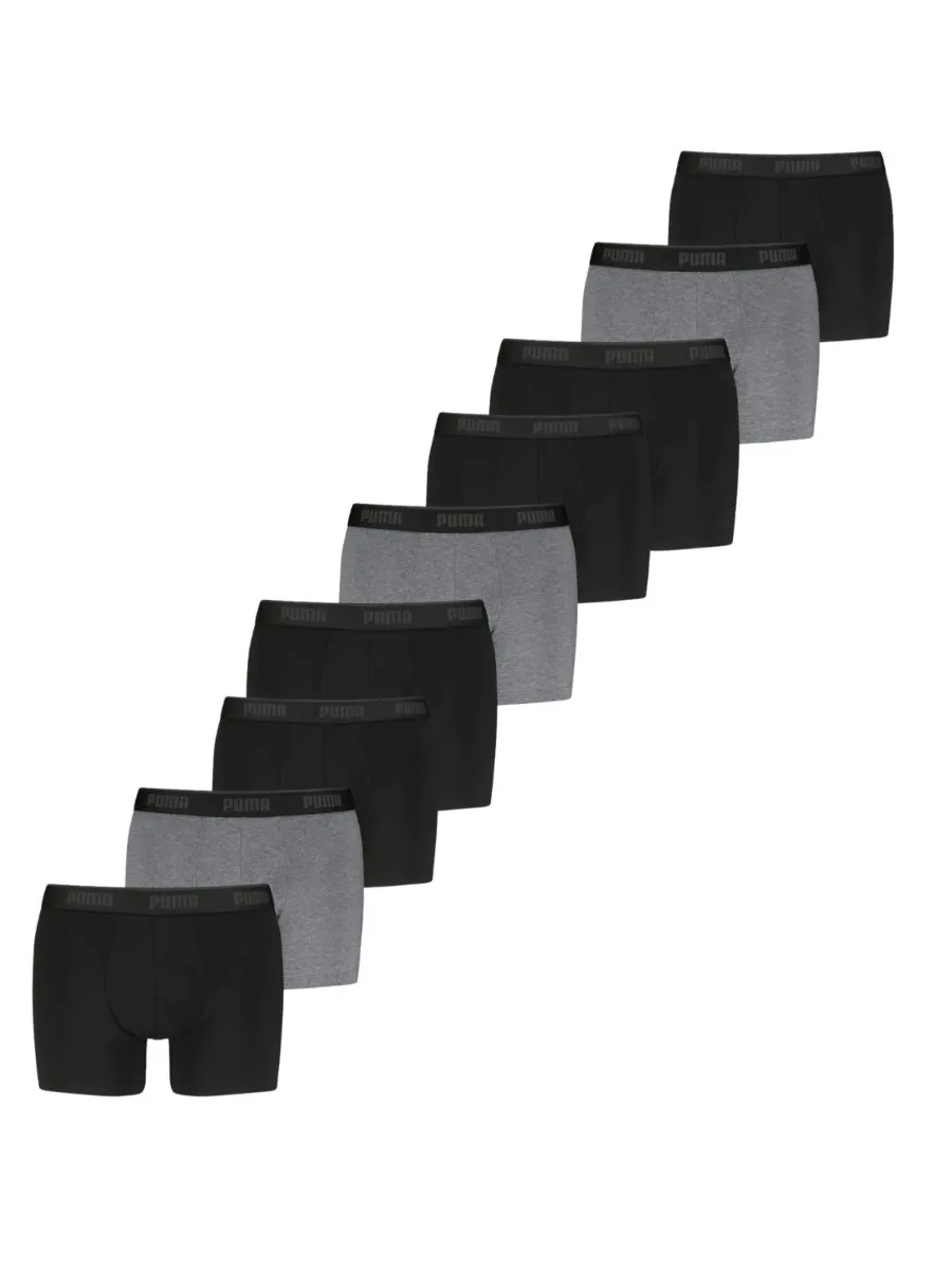 Puma Boxershorts Everyday 9-pack Black / Grey