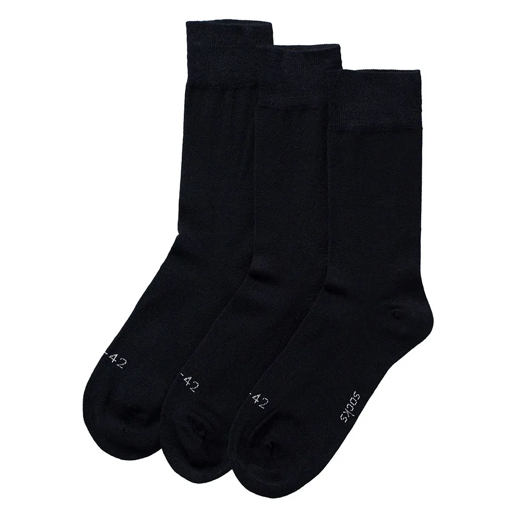 Apollo Merinowollen Sokken 3-pack Navy