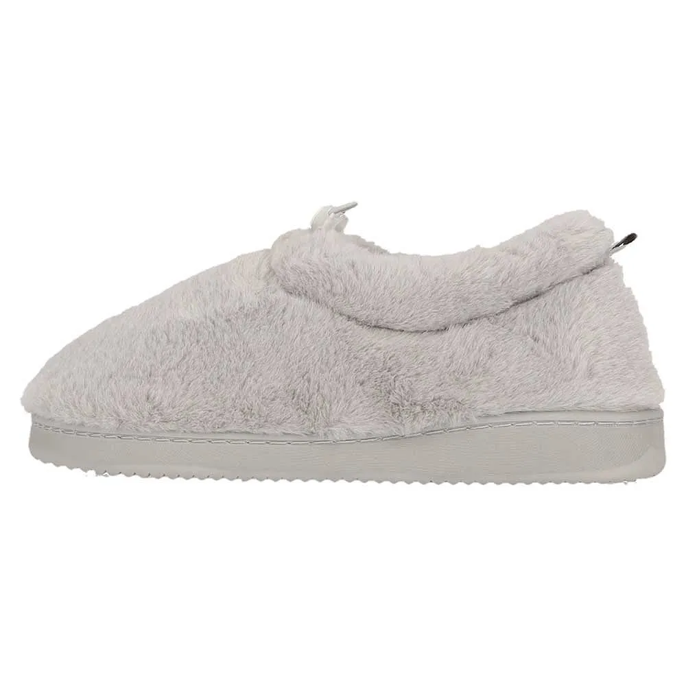 Apollo Pantoffels Dames Imitatiebont Grijs
