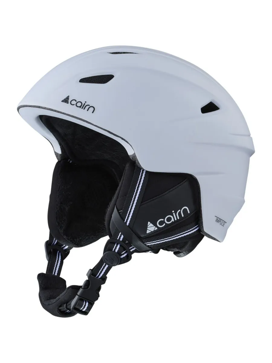 Cairn Skihelm Impulse Mat White