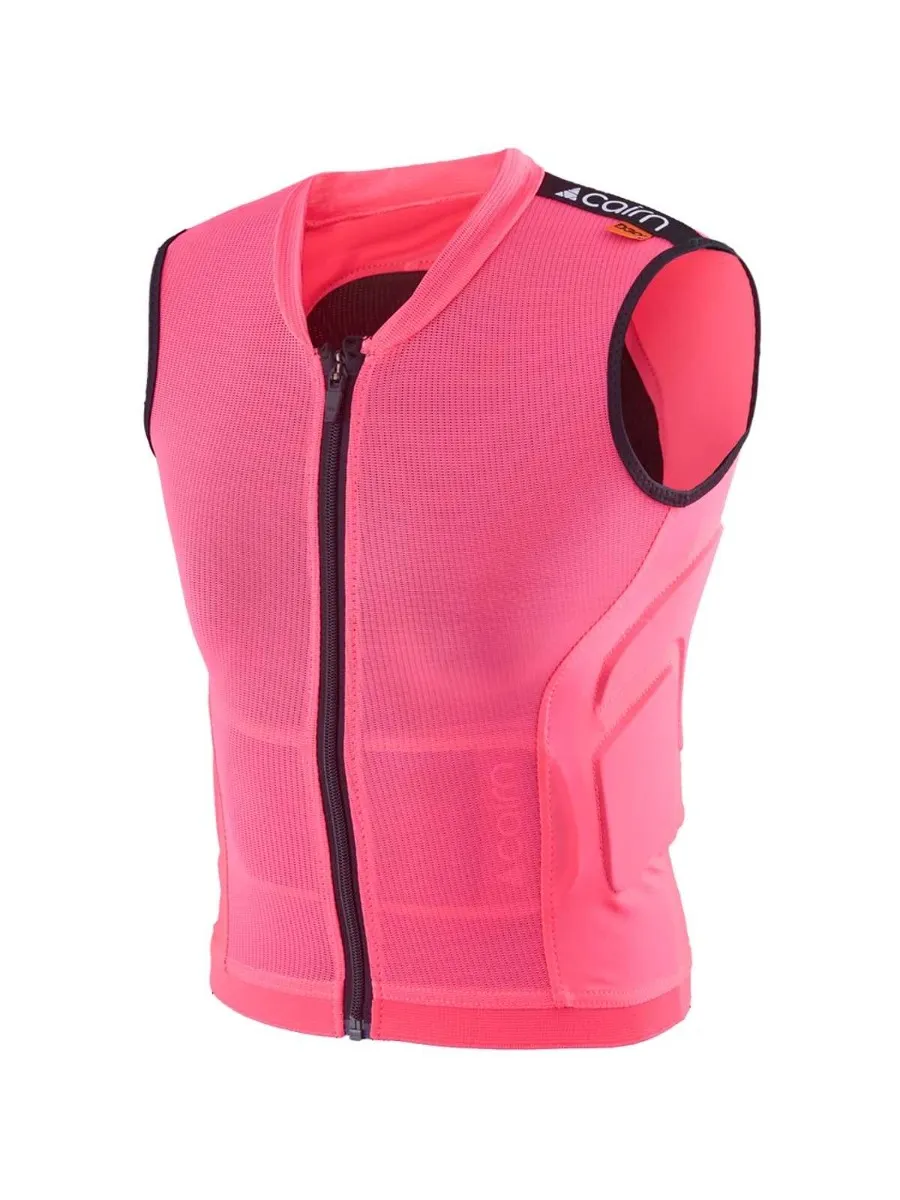 Cairn Kinder Rugbeschermer Vest ProRide D3O® J Fluo Pink
