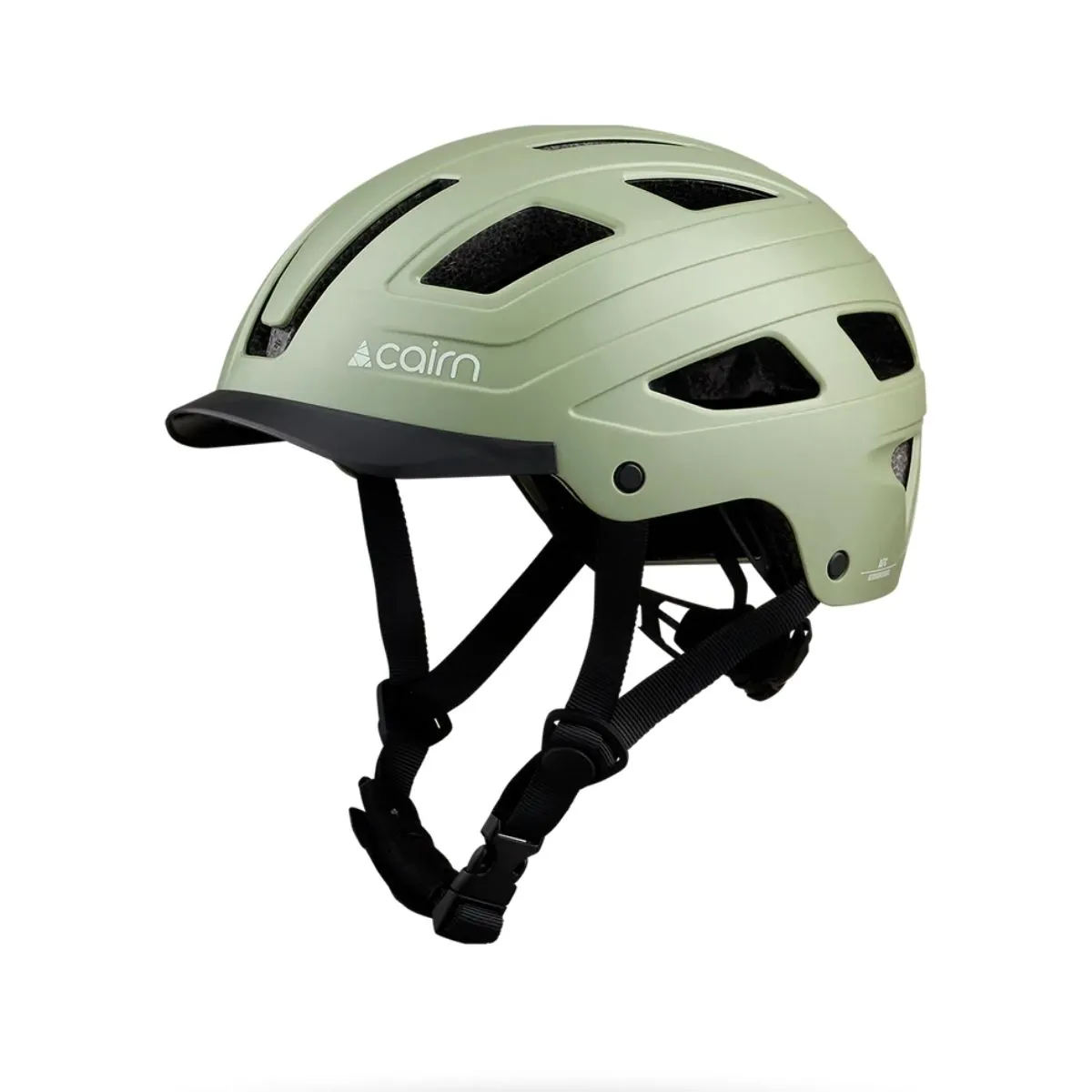 Cairn Fietshelm Clarke Heren Mat Khaki