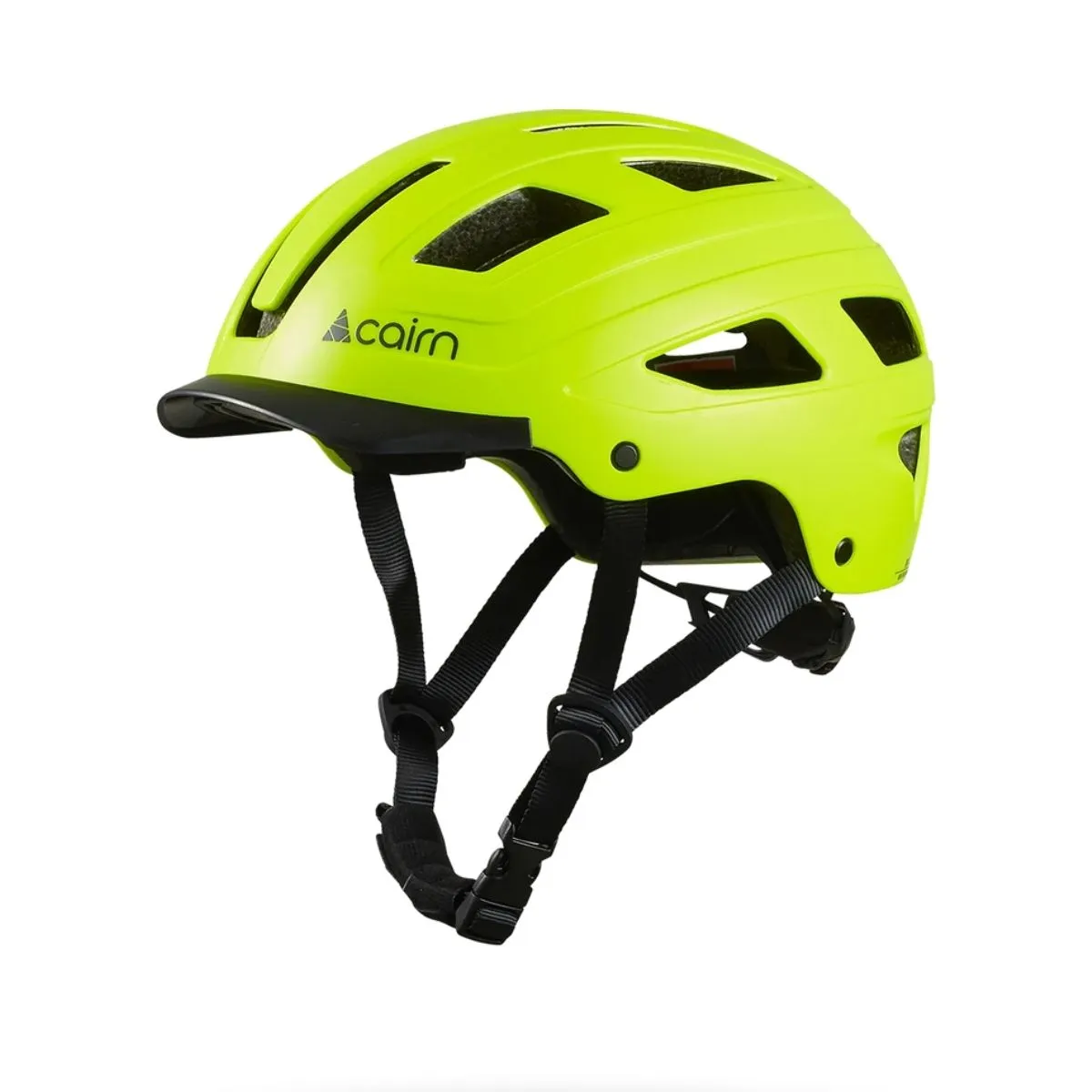 Cairn Fietshelm Clarke Heren Mat Neon Yellow