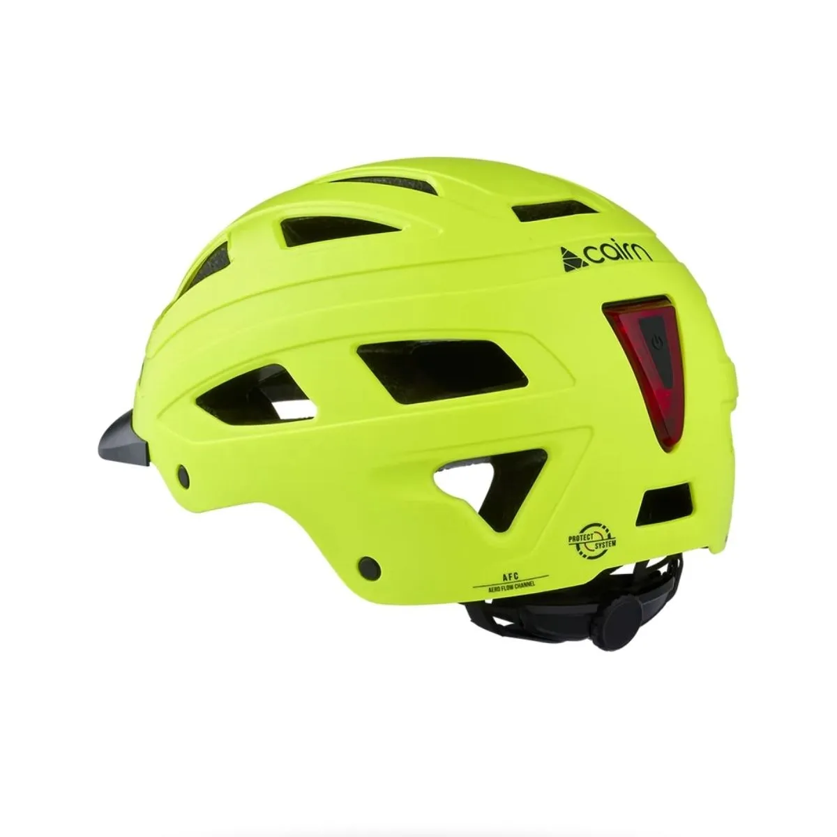 Cairn Fietshelm Clarke Heren Mat Neon Yellow