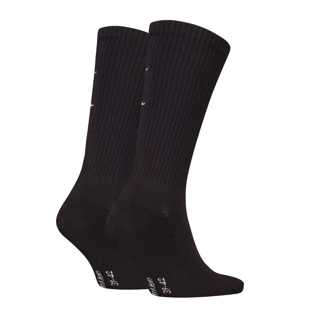 Calvin Klein Sokken Heren Monogram 2-pack Zwart