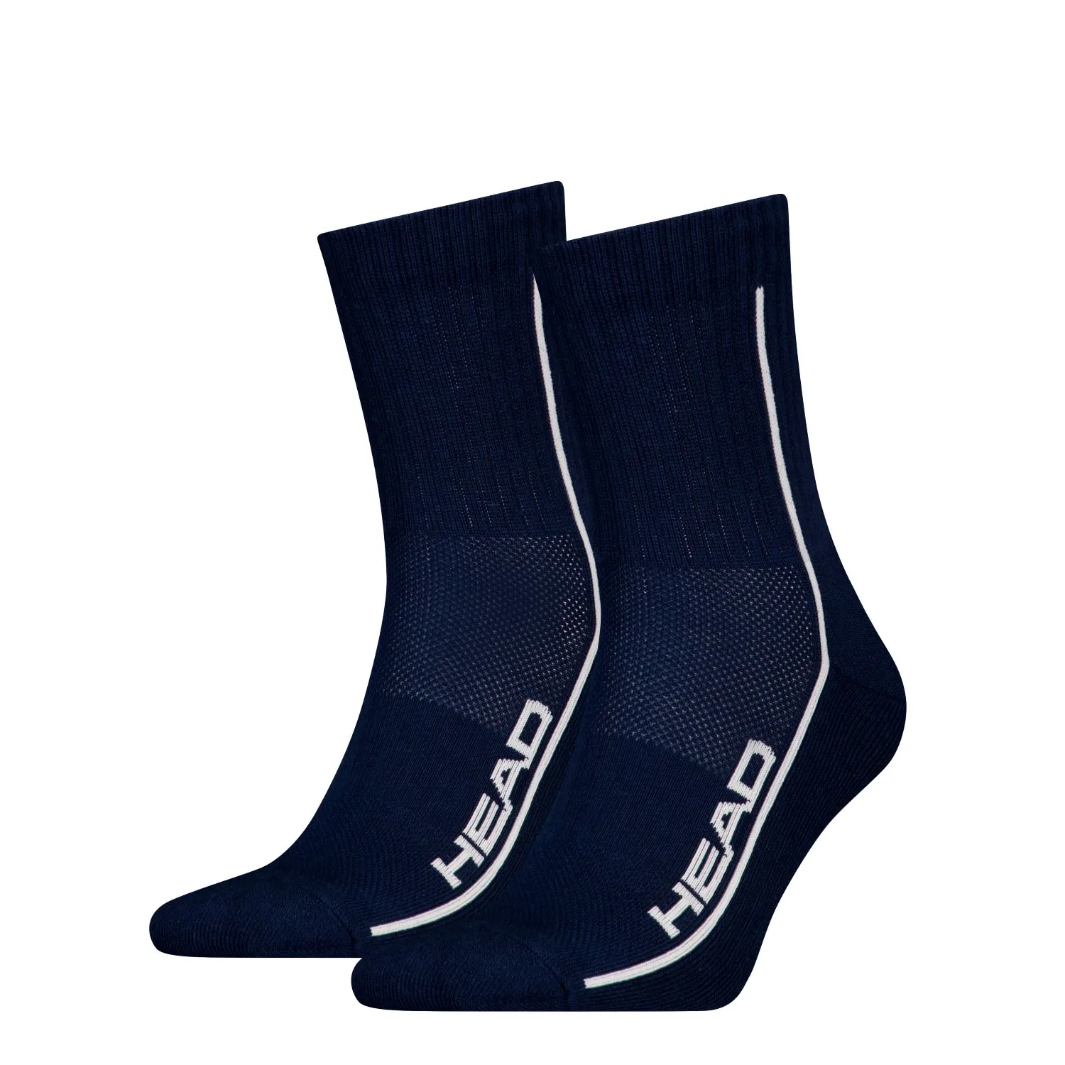 HEAD Short Crew Performance 2-pack Navy