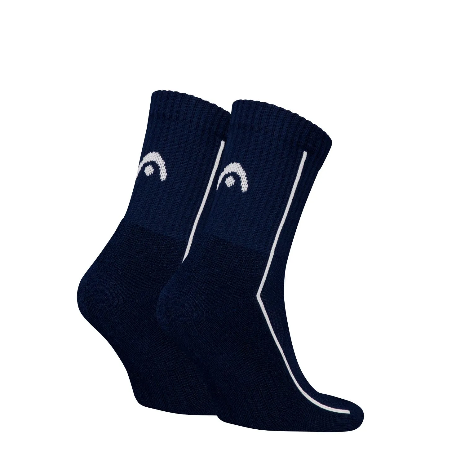 HEAD Short Crew Performance 2-pack Navy